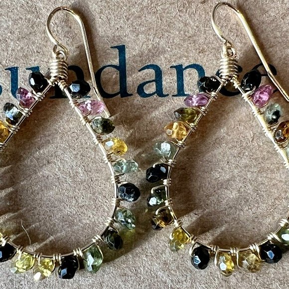 Sundance Catalog Jewelry Sundance 398 New 34 Tourmaline 12k Gold Gf